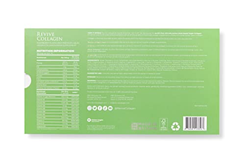 Revive Collagen 2500mg Plant Based Vegan Collagen with Added Vitamin B, C, D & E, Improved Skin, Hair & Nails Revive CollagenBuy Supplements Australia