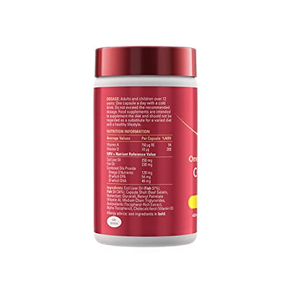 Seven Seas Cod Liver Oil Tablets With Omega-3, Fish Oil, One A Day, 4 Months Supply Seven SeasBuy Supplements Australia