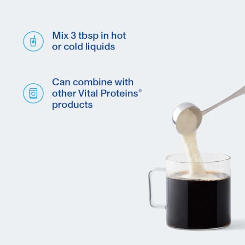 Vital Proteins Collagen Peptides Powder with Hyaluronic Acid and Vitamin C, Unflavored Vital ProteinsBuy Supplements Australia