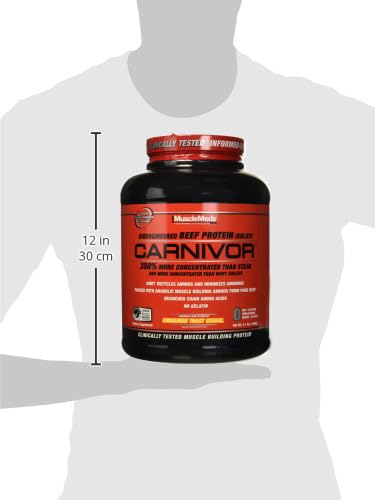 MuscleMeds Carnivor Beef Protein Isolate, 0 Lactose, 0 Sugar, 0 Fat, 0 Cholesterol MuscleMedsBuy Supplements Australia