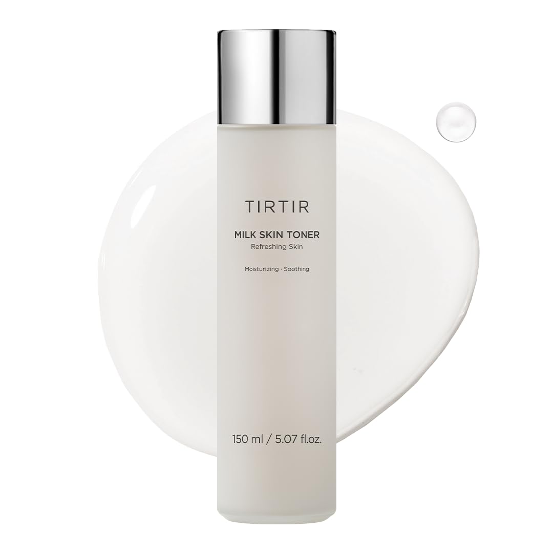 TIRTIR Milk Skin Rice Toner - Deep Moisturizing, Hydrating and Refreshing for face, Niacinamide, Ceramide, Rice Bran Extract