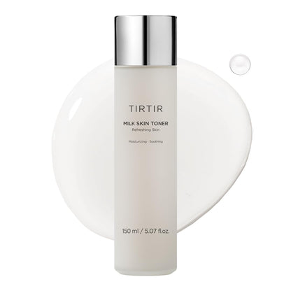 TIRTIR Milk Skin Rice Toner - Deep Moisturizing, Hydrating and Refreshing for face, Niacinamide, Ceramide, Rice Bran Extract