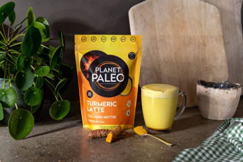 Planet Paleo Pure Collagen - Turmeric Latte (260g, 25 Servings) Planet PaleoBuy Supplements Australia