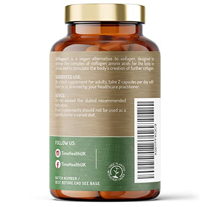 Vollagen® Advanced Vegan Collagen - 18 Amino Acid Complex in Ratio of Collagen Time HealthBuy Supplements Australia