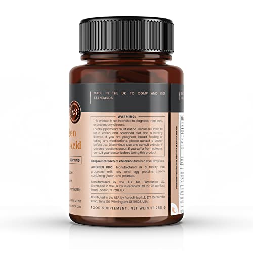 UltraColl Collagen & Hyaluronic Acid 1500mg x 360 Tablets (2 bottles of 180)-1 Years Supply PureclinicaBuy Supplements Australia