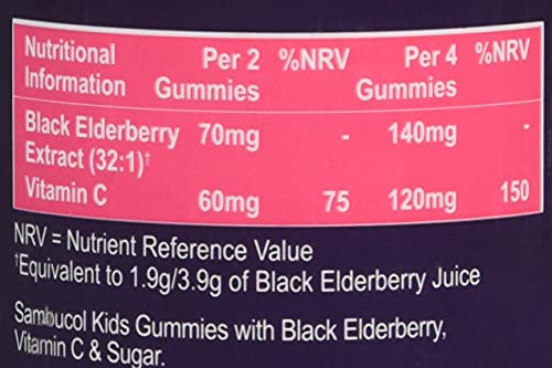 SAMBUCOL KIDS GUMMIES 30'S, 30 Count (Pack of 1) SambucolBuy Supplements Australia