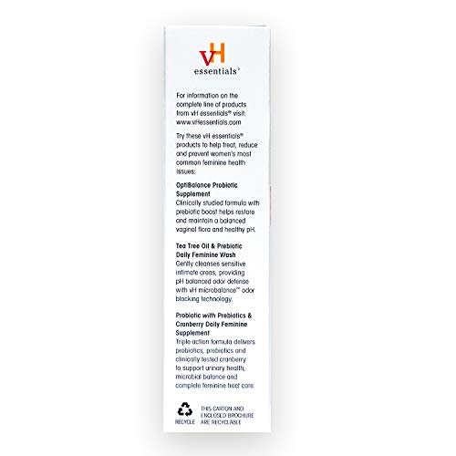 vH essentials Vitamin C Vaginal Tablet | Boric Acid Suppository Alternative | Supports Healthy pH and Eliminates vH essentialsBuy Supplements Australia