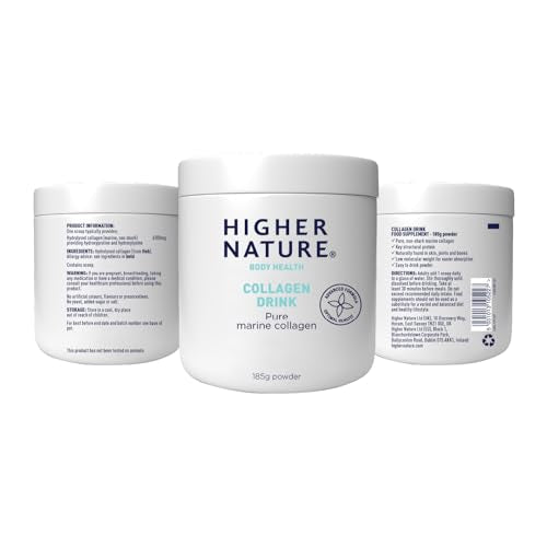 Higher Nature - Collagen Drink - Increases Skin Elasticity & Hydration - Collagen Powder HIGHER NATUREBuy Supplements Australia
