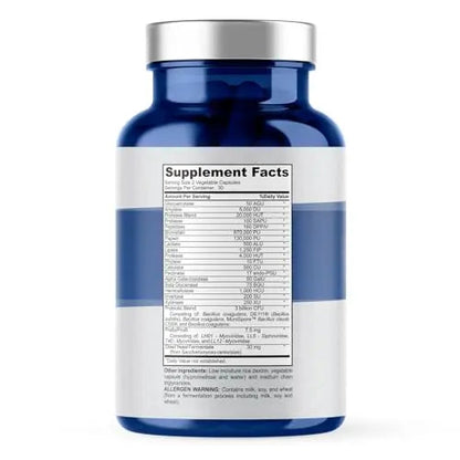 4-in-1 Prebiotic Probiotic & Postbiotic for Women & Men, Complete Gut & Digestive Support Supplement, Pre Post Probiotics & Digestive Enzymes 60 Capsules PLANT.O NUTRITIONBuy Supplements Australia