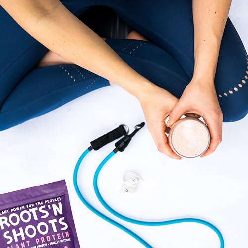 Roots 'n Shoots Vegan Protein, Shake, Berry Flavour, with Added B12, 26g Protein ROOTS 'N SHOOTSBuy Supplements Australia