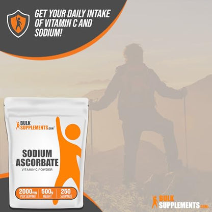BulkSupplements.com Sodium Ascorbate Powder - Antioxidant Powder - Sodium Ascorbate BulksupplementsBuy Supplements Australia