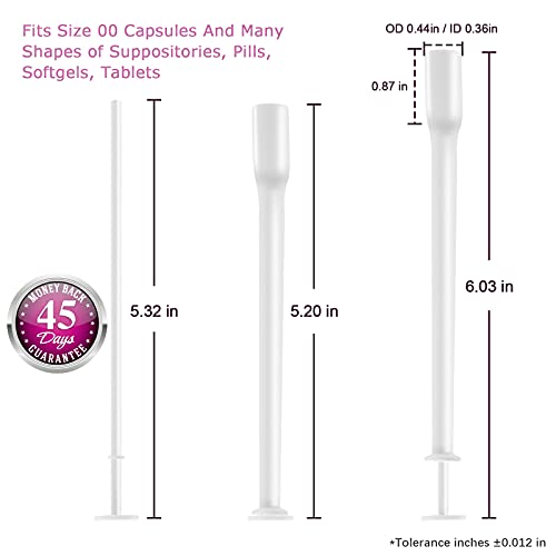 Nieteyrue 20-Packs Suppository Applicators for Women, Disposable, Individually Wrapped NieteyrueBuy Supplements Australia