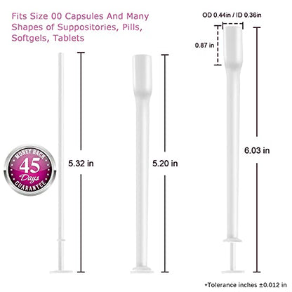 Nieteyrue 20-Packs Suppository Applicators for Women, Disposable, Individually Wrapped NieteyrueBuy Supplements Australia
