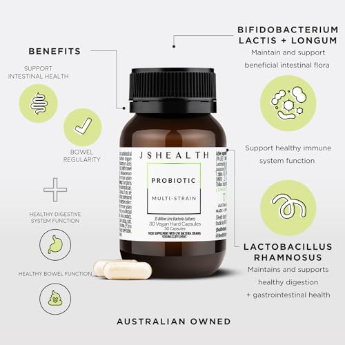 JSHealth Vitamins Gut Health and Immunity Formula | Probiotics for Women and Men JSHealthBuy Supplements Australia