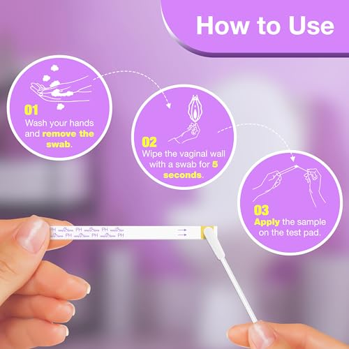 Easy@Home Vaginal pH Test -10 Strips | BV Test Kit at Home for Women | Yeast Infection Test + pH Balance Easy@HomeBuy Supplements Australia