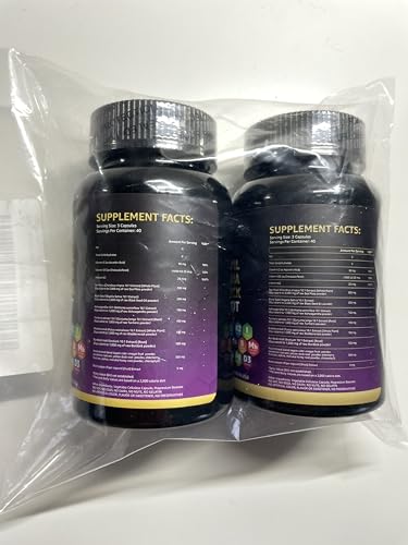 LetaGreen Irish Sea Moss Capsules – 120 Wildcrafted Sea Moss Pills with Black Seed Oil LetaGreenBuy Supplements Australia