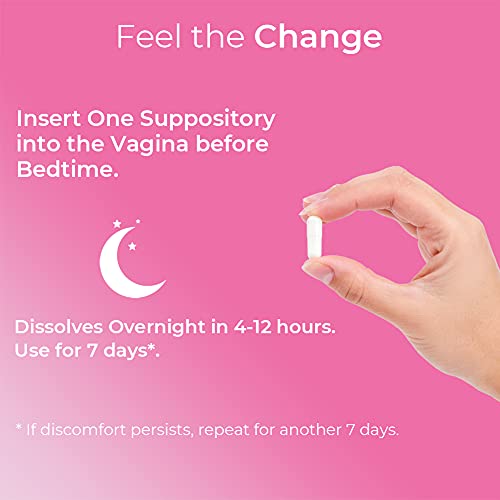 Natureland 40 Count, 600mg Boric Acid Vaginal Suppositories, Made in USA, Restore pH Balance NaturelandBuy Supplements Australia