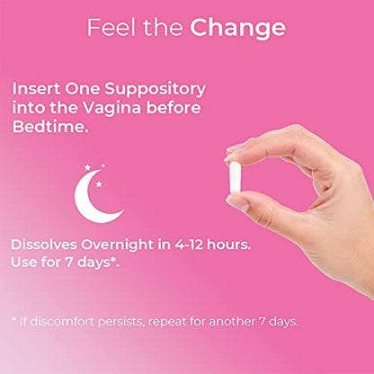 Natureland 40 Count, 600mg Boric Acid Vaginal Suppositories, Made in USA, Restore pH Balance NaturelandBuy Supplements Australia