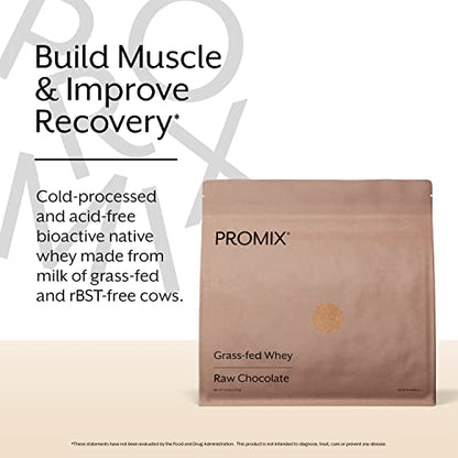 Promix Whey Protein Powder, Raw Chocolate - 2.5lb Bulk - Grass-Fed & 100% All ProMix NutritionBuy Supplements Australia