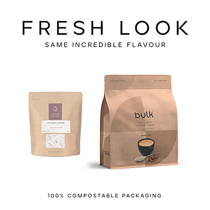 Bulk Collagen Coffee, High Protein, Black, 500 g BulkBuy Supplements Australia