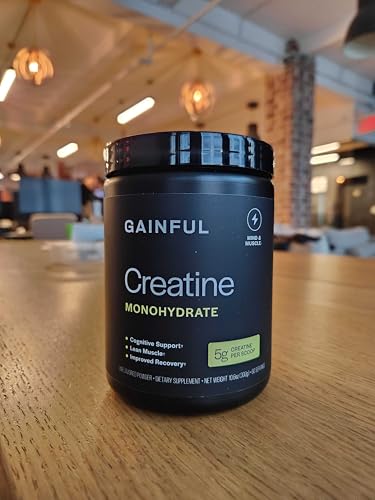 Gainful Creatine Powder, Post Workout Amino Acid Supplement, Muscle, Energy & Focus Support, 5g Creatine Monohydrate, Unflavored, 60 Servings GainfulBuy Supplements Australia