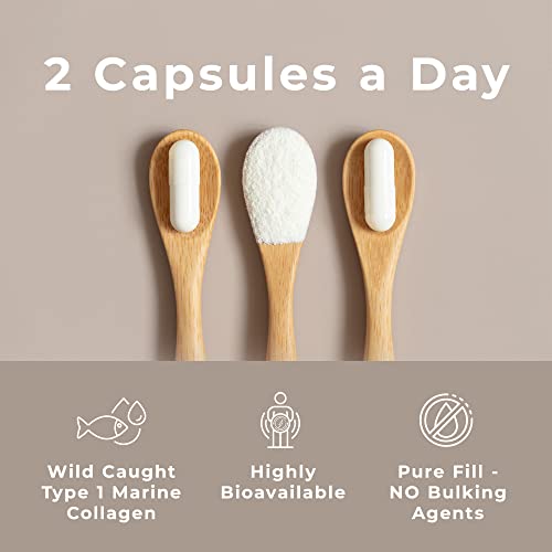 Wild-Caught Marine Collagen Complex Capsules with Hyaluronic Acid | 120 Capsules - 2 Month Supply LOVE LIFE SUPPLEMENTSBuy Supplements Australia