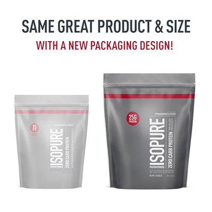 Isopure Protein Powder, Zero Carb Whey Isolate, Gluten Free, Lactose Free, 25g Protein IsopureBuy Supplements Australia
