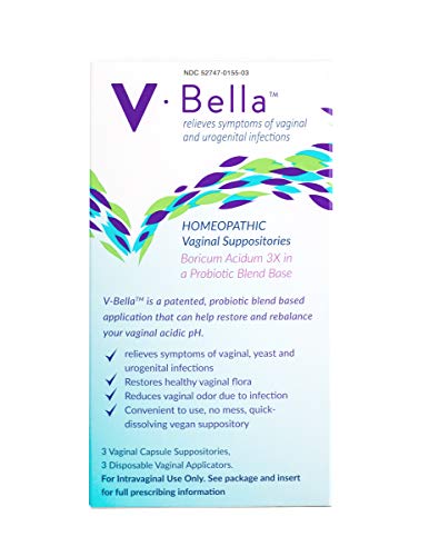 V-Bella Boric Acid + Probiotic Based Vaginal Suppositories- a More Natural Way to Refresh, Balance & Relieve BeBe & BellaBuy Supplements Australia
