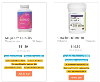 Biomesight Gut Microbiome Test Kit — US Lab, 1-2 Week Results — Personalized Food & Supplement Recommendations — 43 Gut Health Scores, Up to 3,000 Microbes — At-Home Gut Health Test BiomesightBuy Supplements Australia