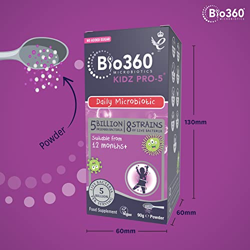 Natures Aid Bio360 Kidz Pro-5 (5 Billion Bacteria) from Natures Aid, Children's Microbiotic natures aidBuy Supplements Australia