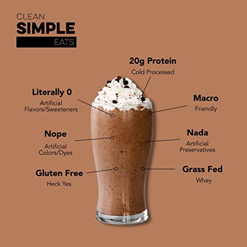 Clean Simple Eats Chocolate Brownie Batter Whey Protein Powder, Natural Sweetened Clean Simple EatsBuy Supplements Australia