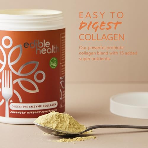 High Protein Edible Health Digestive Enzyme Protein Powder, Regenerative Collagen Supplements Edible HealthBuy Supplements Australia