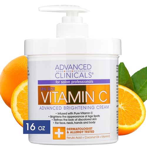 Advanced Clinicals Vitamin C Cream. Advanced Brightening Cream. Anti-aging cream Advanced ClinicalsBuy Supplements Australia