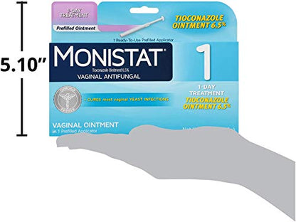 Monistat 1-Day Yeast Infection Treatment, Prefilled Applicator, 1 ea MonistatBuy Supplements Australia