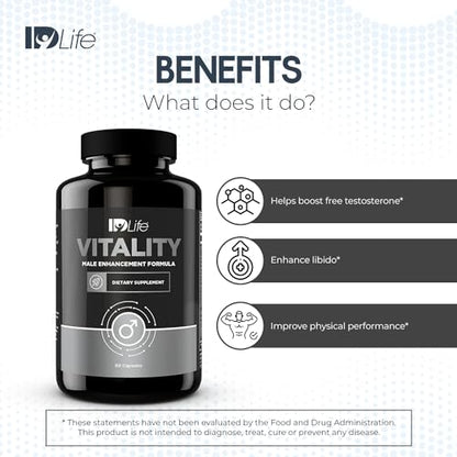 IDLife | Vitality - Energy Support Supplement | Enhance Physical, Improve Blood Flow IDLifeBuy Supplements Australia