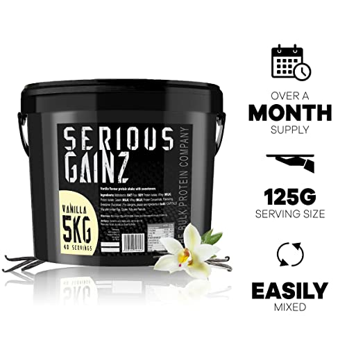 The Bulk Protein Company, SERIOUS GAINZ - Whey Protein Powder - Weight Gain, Mass Gainer The Bulk Protein CompanyBuy Supplements Australia