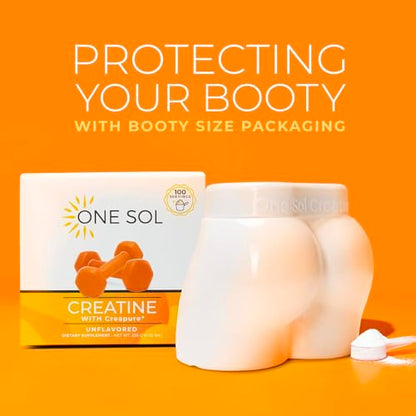 One Sol Creatine for Women Booty Gain, All Natural Women's Creatine Powder One SolBuy Supplements Australia
