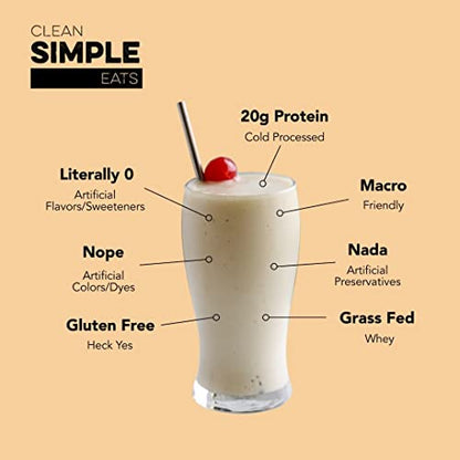 Clean Simple Eats Coconut Cream Whey Protein Powder, Natural Sweetened and Cold Clean Simple EatsBuy Supplements Australia