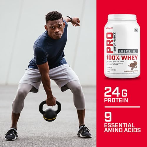 GNC Pro Performance 100% Whey Protein Powder - Vanilla Cream, 25 Servings GNCBuy Supplements Australia