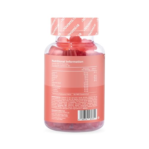 Vegan Collagen Gummies – Advanced Superfood Blend – Vegan Collagen Alternative for Women and Men – Infused with Vitamin C novominsBuy Supplements Australia