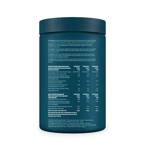 Kinetica Vanilla Flavour Plant Protein 1kg | Blend of Pea and Rice Protein | Vegan KineticaBuy Supplements Australia