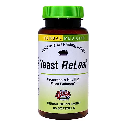 Herbs Etc, Yeast Releaf, 60 Capsules Herbs Etc.Buy Supplements Australia