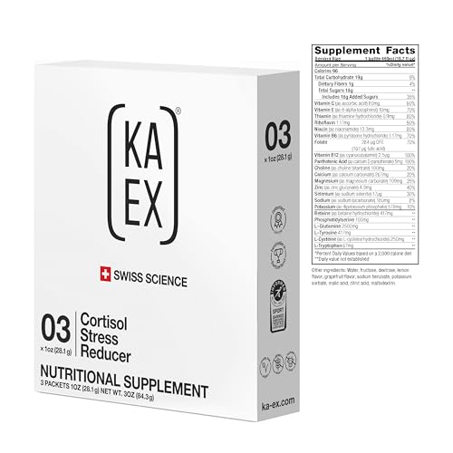 KA EX - Cortisol Stress Reducer for Athletes | Post-Workout Recovery Gamechanger | Clinically Tested and Trusted by Thousands of Pro Athletes | Swiss Science I Vegan (3 Pack) KA EXBuy Supplements Australia