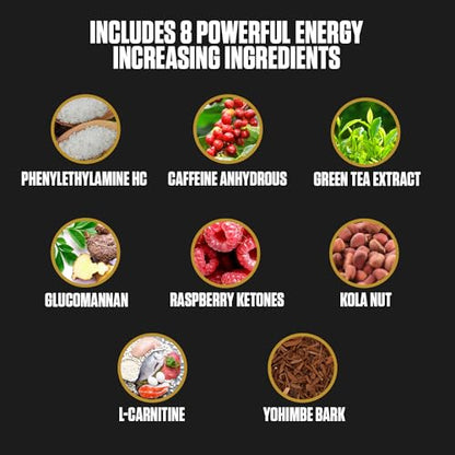 1080p Thermogenic Energy Burn | #1 Rated Energy & Pre Workout for Men & Women EPN SupplementsBuy Supplements Australia
