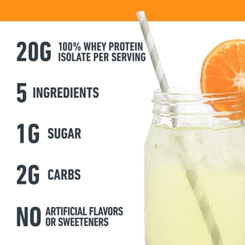 Isopure Protein Powder, Clear Whey Isolate Protein, Post Workout Recovery Drink Mix IsopureBuy Supplements Australia