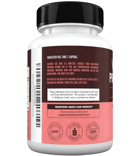 16in1 Vaginal Probiotics for Women (10 Powerful Strains + Organic Prebiotics) BioSchwartzBuy Supplements Australia