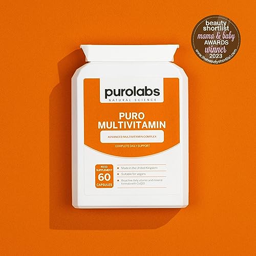 Puro Multivitamin - 34 Multivitamins & Minerals - Daily Complex for Men & Women PurolabsBuy Supplements Australia