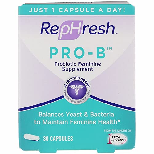 RepHresh Pro-B Vaginal Probiotic Feminine Supplement One Bottle 30 Count RephreshBuy Supplements Australia