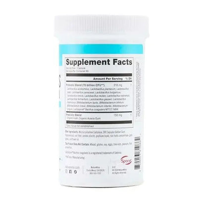 NatureWise Probiotics 70 Billion CFU - 17 Strains + Organic Prebiotics - Immune, Digestive & Gut Health Support for Women & Men - Vegetarian, Gluten-Free, Non-GMO - 60 Capsules[2-Month Supply] NatureWiseBuy Supplements Australia