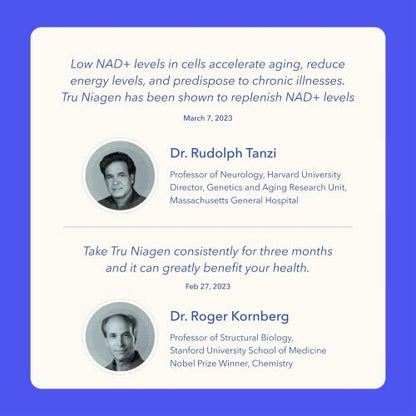 TRU NIAGEN - Patented Nicotinamide Riboside NAD+ Supplement. NR Supports Cellular TRU NIAGENBuy Supplements Australia